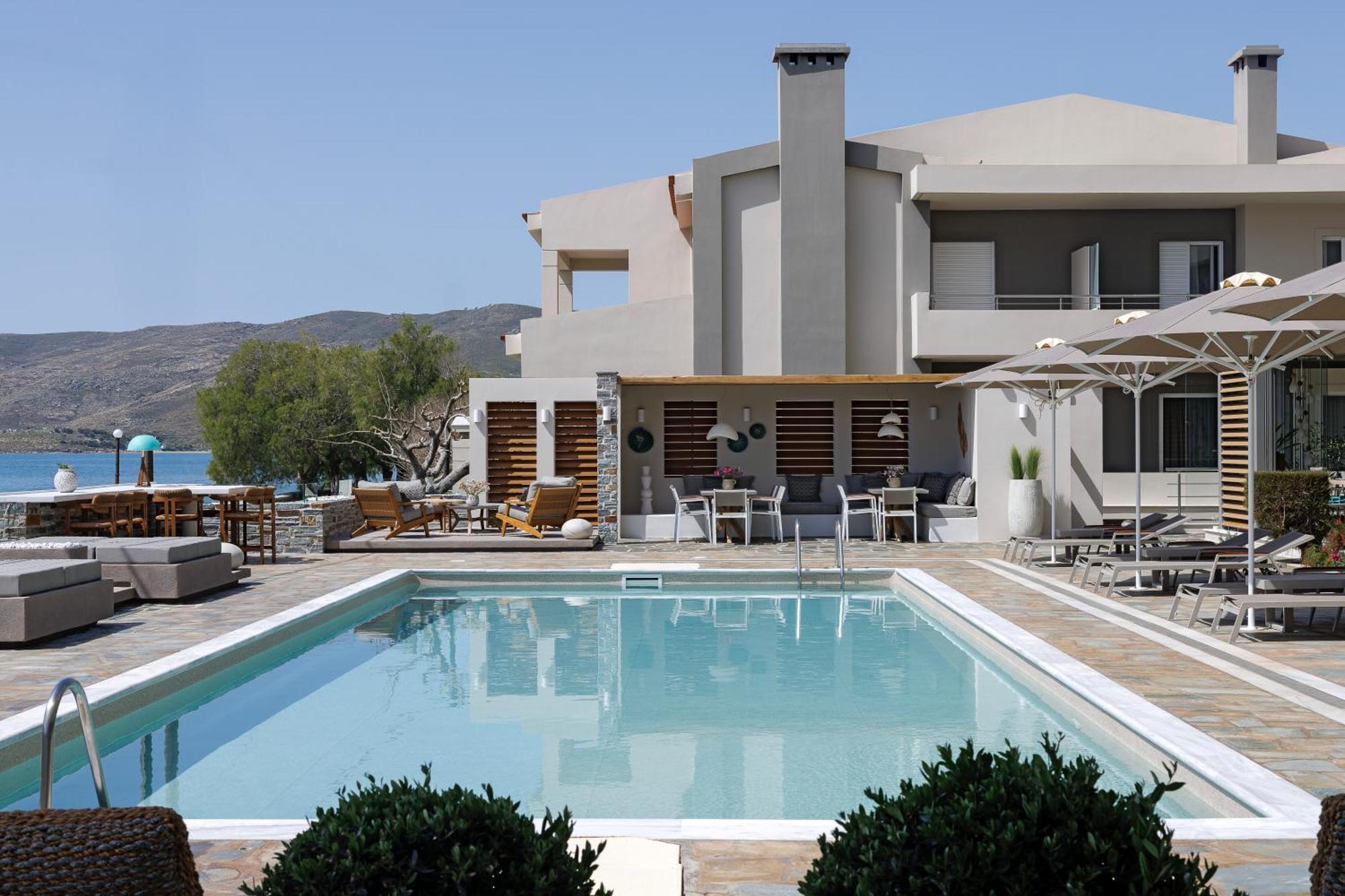 Anastasia Hotel & Suites Mediterranean Comfort Kárisztosz Kültér fotó