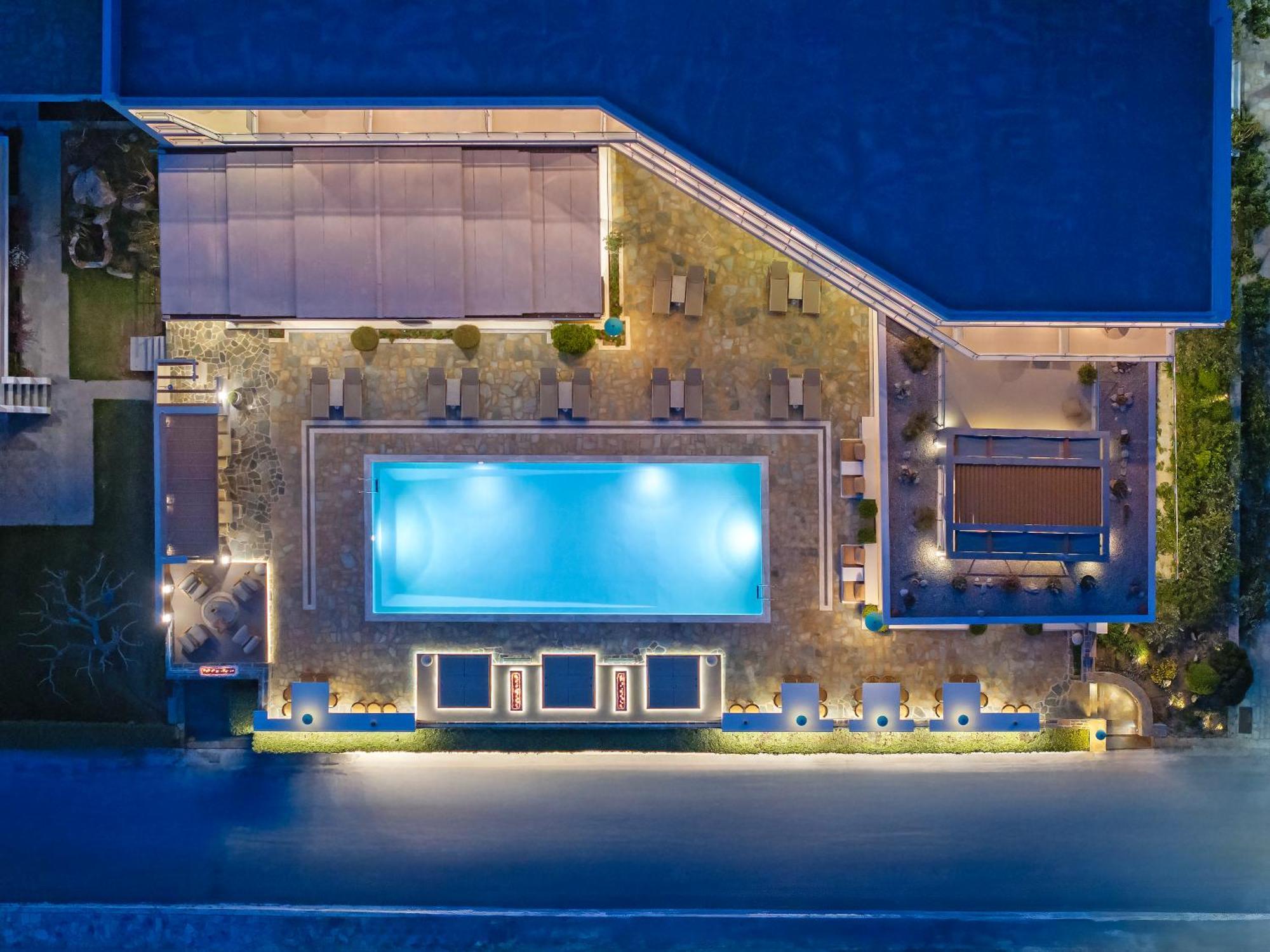 Anastasia Hotel & Suites Mediterranean Comfort Kárisztosz Kültér fotó